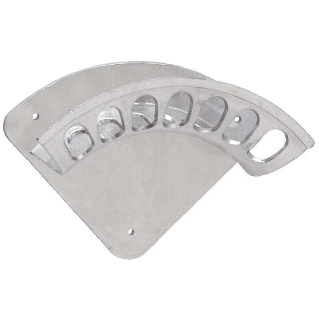 ラウンド  - Rack Hose Large 42.5122.9 - Aluminum V-shaped ロッド